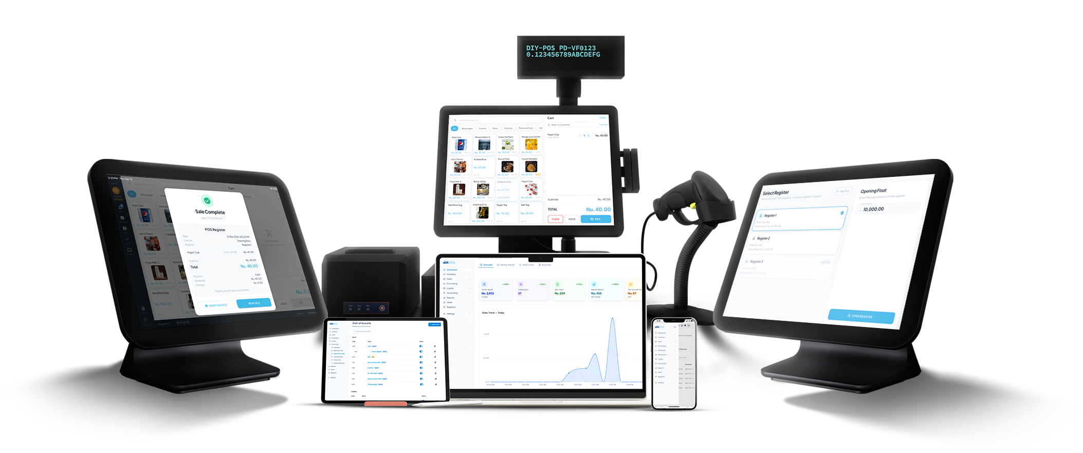 aBitPOS point-of-sale interface